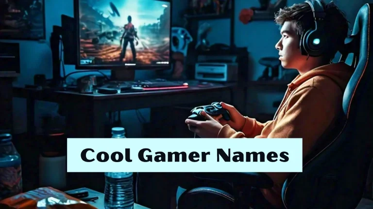 Cool Gamer Names