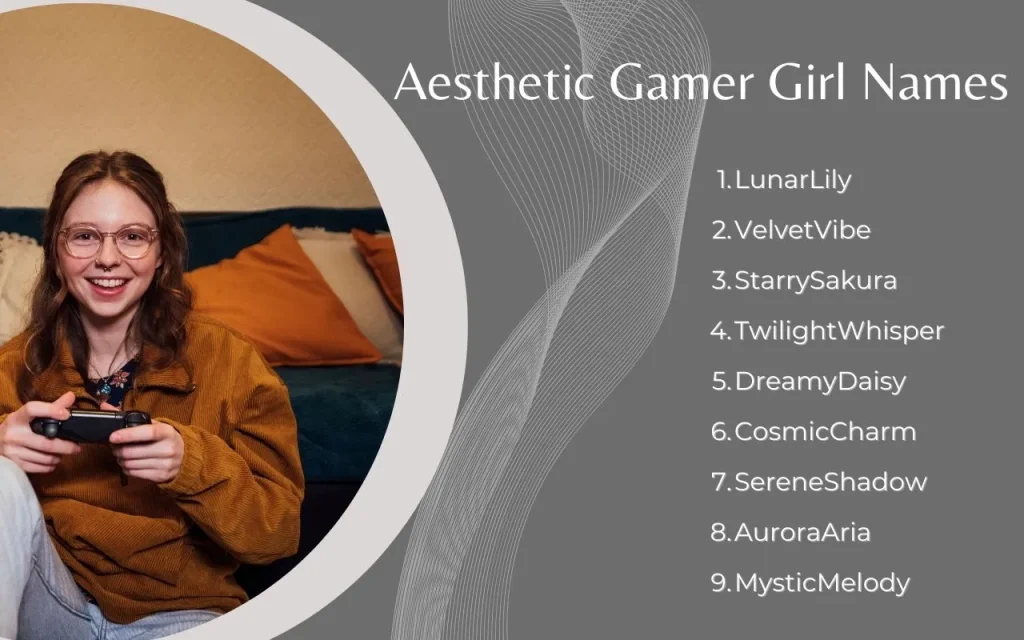 Aesthetic Gamer Girl Names