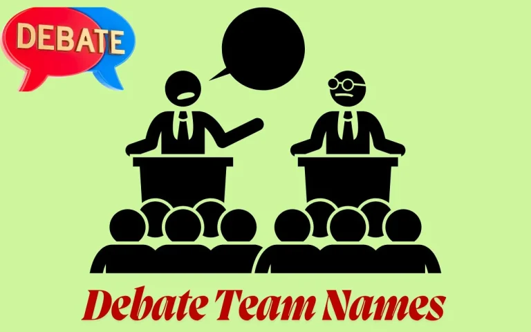 Debate Team Names