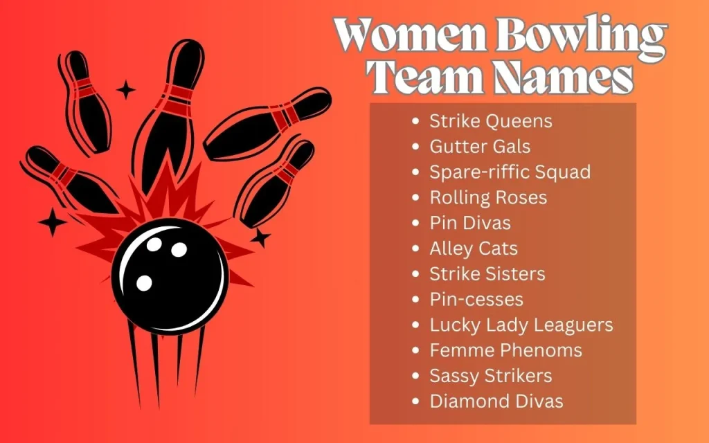 Women Bowling Team Names