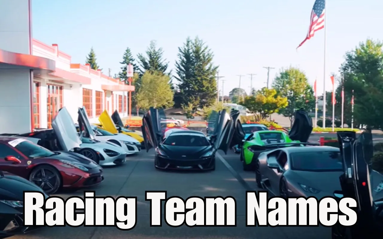 Auto Racing Team Names