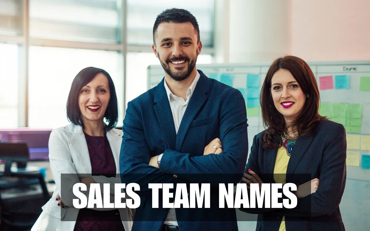 Sales Team Names