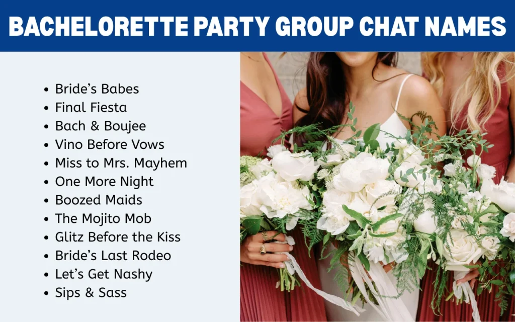 Bachelorette Party Group Chat Names