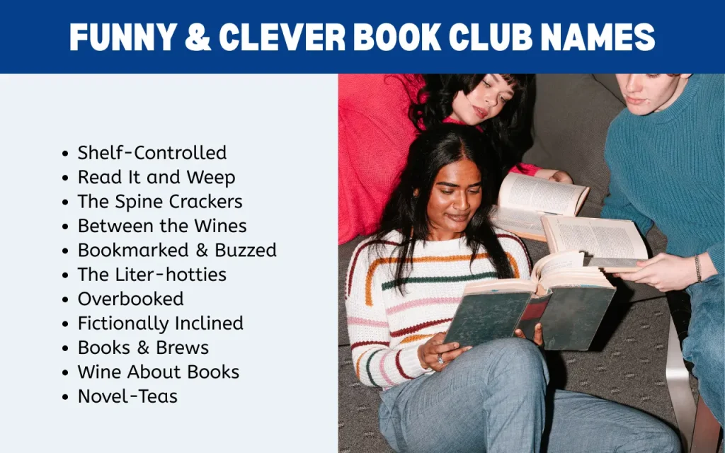 Funny & Clever Book Club Names