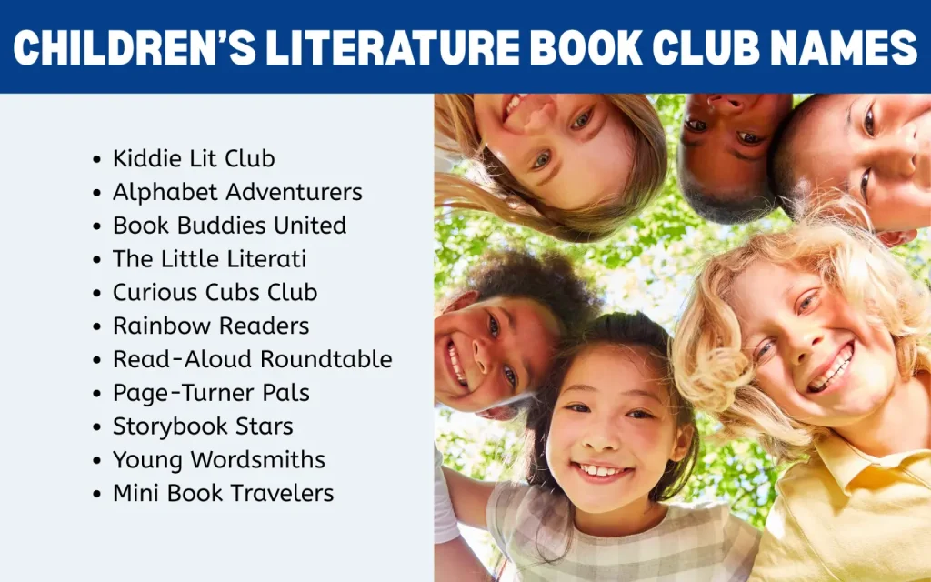 Children’s Literature Book Club Names