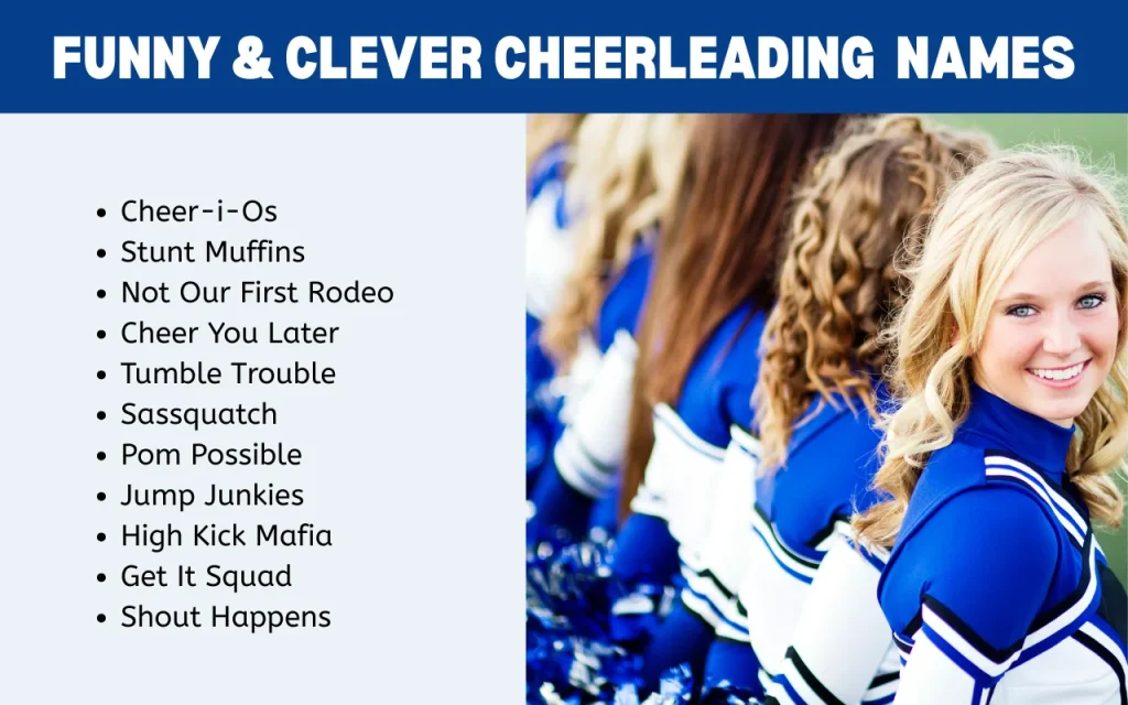 Funny & Clever Cheerleading Names