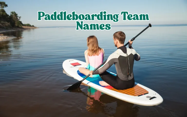 Paddleboarding Team names