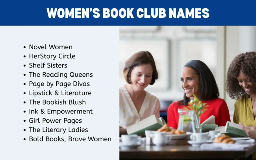 women's Book Club Names