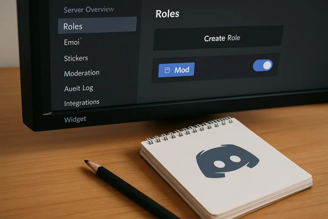 how to make someone a mod on discord