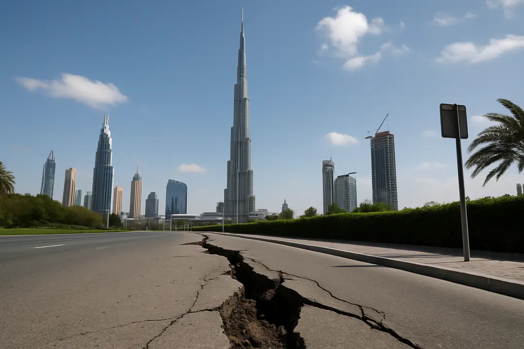 earthquake today dubai
